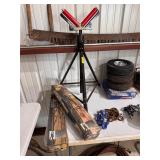 3 - NEW - adjustable roller stands