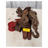 Misc pulleys & snatch blocks
