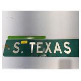 South Texas street sign