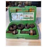 Greenlee Slug Buster knockout punch kit