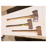 3 double bit axes