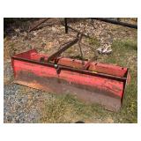 6ft Atlas heavy duty box blade with bent hitch