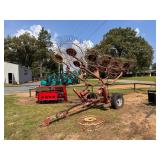 Citrex 10 wheel hay rake