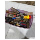 Misc bucket of tools