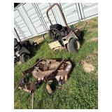 Grass hopper 725D KIBOTA DIESEL SALVAGE!
