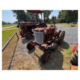 Farmall cub Tractor with Woods 42 mower