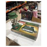 1966 Coleman lantern and propane cook stove