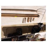 Antique tools and misc axe heads/wedges