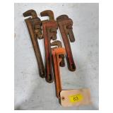 4 pipe wrenches