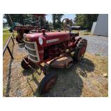 Farmall CUB Tractor with Woods 42 mower