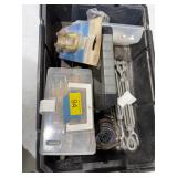 Turnbuckles, tubing bender, magnet, etc