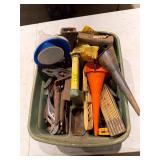 Tote of misc tools