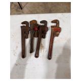 4 pipe wrenches