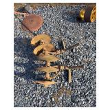 Garden disk hillers for farmall