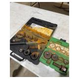 Klein & Greenlee punch and knockout sets