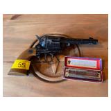Daisy BB Gun & Harmonica