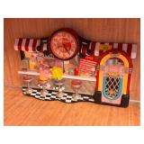 Coca-Cola Jukebox Clock