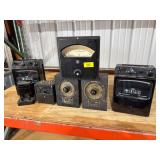 Vintage antique electric meters, gauges, inst. ??