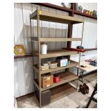 6 tier shelf unit CONTENTS NOT INCLUDED