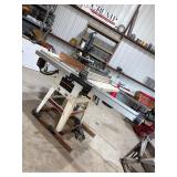 Jet Gold Series Table Saw 1.5hp NICE on rolling st