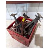 Crate of jackstands