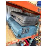 Two large plastic cases