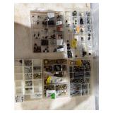 5 organizers FULL OF HARDWARE