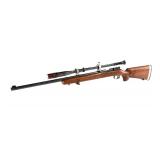 1956 Winchester Model 52 .22 LR Rifle W/ R.A. Litschert Spot-Shot Scope  52-22 22LR 52A	145947