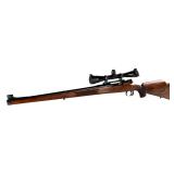 C.W. Olson G.33/40 Mauser 7x57 7mm Bolt Action Rifle with Leupold Scope	145914