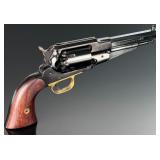 Pietta 1858 Remington New Army Steel Sheriff .44 Cal Black Powder Revolver RGASH44 Cabela
