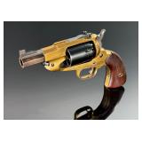 Italian 1858 Remington Snub Nose “ACE” Brass Black Powder Percussion Revolver	145829