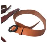 Lot of 4 Leather Ammo/Holster Belt lot	146146