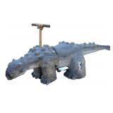 Vintage Crackerjax Scottsdale AZ Dinosaur Coin-Op Kid Ride Arcade Game Vintage Crackerjax Scottsdale AZ Dinosaur Coin-Op Kid Ride Arcade Game