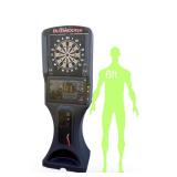 Arachnid 360 Bullshooter Galaxy 3 Model 11000 Coin-Op Electronic Dart Board Arcade Arachnid 360 Bullshooter Galaxy 3 Model 11000 Coin-Op Electronic Dart Board Arcade