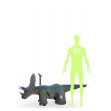 Vintage Crackerjax Scottsdale AZ Triceratops Dinosaur Coin-Op Arcade Ride Vintage Crackerjax Scottsdale AZ Triceratops Dinosaur Coin-Op Arcade Ride