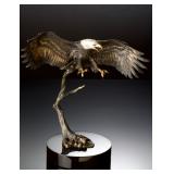 CA Pardell 'Sky's the Limit' Bronze Eagle Sculpture Legends 1998 Ltd. Ed. 394/500 CA Pardell 'Sky's the Limit' Bronze Eagle Sculpture Legends 1998 Ltd. Ed. 394/500