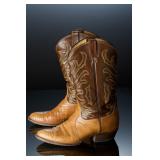 Tony Lama Men's 10D Teju Lizard Skin Cowboy Boots Western Style Tony Lama Men's 10D Teju Lizard Skin Cowboy Boots Western Style