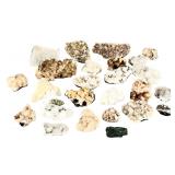 27-Piece Natural Crystal & Mineral Specimen Collection - Geodes, Quartz, Calcite 27-Piece Natural Crystal & Mineral Specimen Collection - Geodes, Quartz, Calcite