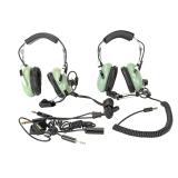 Lot of 2 David Clark Aviation Headsets: H10-30 & H10-76 Pilot Headsets Lot of 2 David Clark Aviation Headsets: H10-30 & H10-76 Pilot Headsets