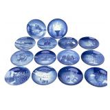 Vintage Danish B&G Bing & Grndahl Christmas & Olympic Porcelain Plates, Lot of 14 Vintage Danish B&G Bing & Grndahl Christmas & Olympic Porcelain Plates, Lot of 14