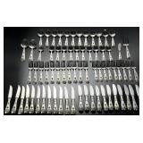 Wallace Southwest 18/10 Stainless Steel Flatware Set. Concho Motif, 71 Pcs Wallace Southwest 18/10 Stainless Steel Flatware Set. Concho Motif, 71 Pcs
