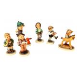 Lot of 6 Vintage Goebel Hummel Figurines - Classic Porcelain Collectibles Lot of 6 Vintage Goebel Hummel Figurines - Classic Porcelain Collectibles