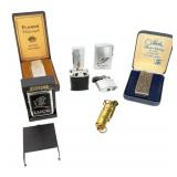 Lot of 8 Vintage Lighters: Zippo, Colibri, Ronson, Flamax, Barlow Lot of 8 Vintage Lighters: Zippo, Colibri, Ronson, Flamax, Barlow