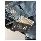 New ILM Protective Motorcycle Riding Jeans with CE Pads & Kevlar Lining, Size 34 New ILM Protective Motorcycle Riding Jeans with CE Pads & Kevlar Lining, Size 34