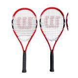 lot of 4 Wilson Federer Adult Tennis Racquets - recreational Model lot of 4 Wilson Federer Adult Tennis Racquets - recreational Model