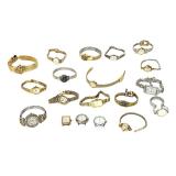 Lot of 19 Vintage Ladies Watches: Seiko, Citizen, Mido, Anne Klein & More - For Repair/Parts Lot of 19 Vintage Ladies Watches: Seiko, Citizen, Mido, Anne Klein & More - For Repair/Parts