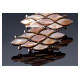 Vintage Zuni Sterling Silver & Mother of Pearl Leaf Post Earrings 4.99g Vintage Zuni Sterling Silver & Mother of Pearl Leaf Post Earrings 4.99g