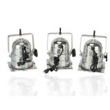 Pro Stage Lighting: Lot of 3 American DJ PAR 38 Halogen Fixtures Pro Stage Lighting: Lot of 3 American DJ PAR 38 Halogen Fixtures