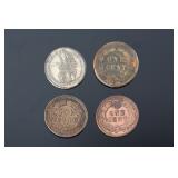 Antique US Coins: 1859 & 1894 Indian Head Cents, 1927 Mercury Dime Lot of 3 Antique US Coins: 1859 & 1894 Indian Head Cents, 1927 Mercury Dime Lot of 3