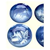 7 B&G Bing & Grondahl Mother's Day Collector Plates 1971-1978 Animals 7 B&G Bing & Grondahl Mother's Day Collector Plates 1971-1978 Animals